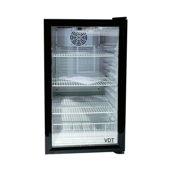 VDT minibar 98 liter met glazen deur &quot;white edition&quot;